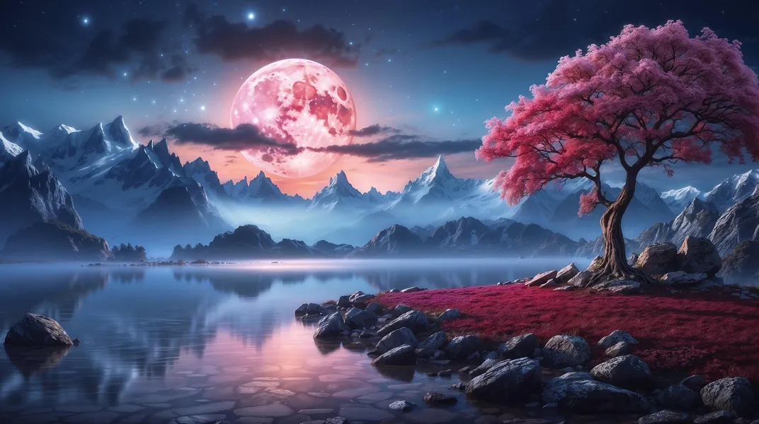 Moonlit Dreamscape — 500-piece jigsaw puzzle