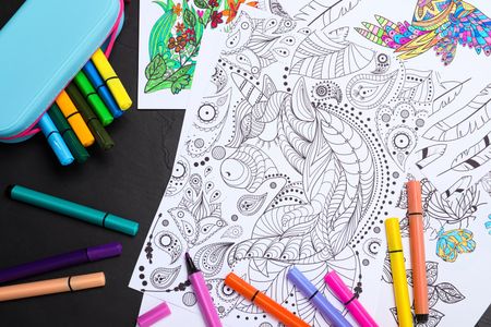 Colorful Doodle Art — 200-piece jigsaw puzzle