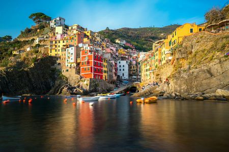 Colorful Coastal Village — 300-piece jigsaw puzzle