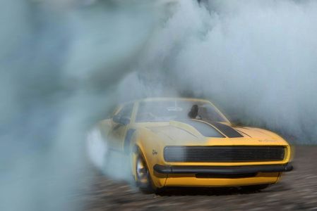 Car in Smoky Drift — 300-piece jigsaw puzzle