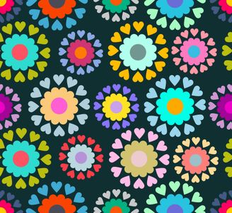 Colorful Floral Medley — 400-piece jigsaw puzzle