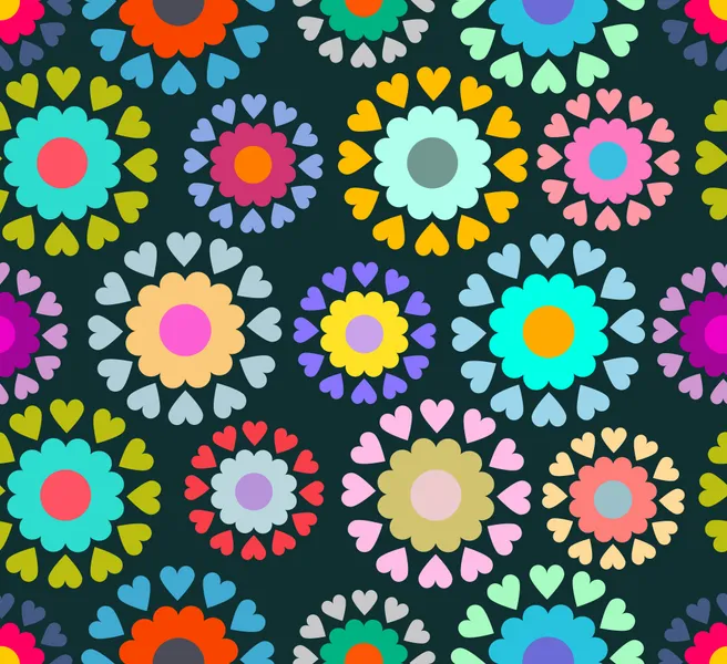 Bunte Blumenmischung — 400-Teile-Puzzle