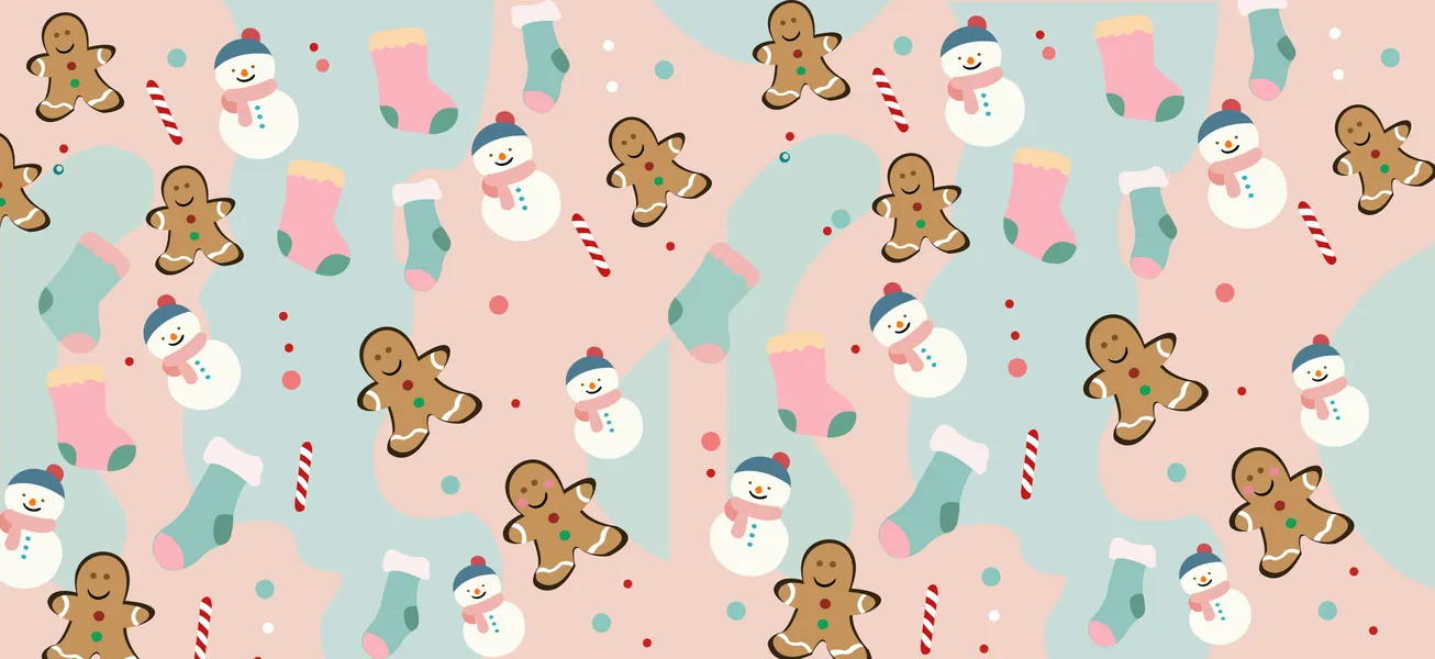 Festive Gingerbread Delight — 64-piece jigsaw puzzle