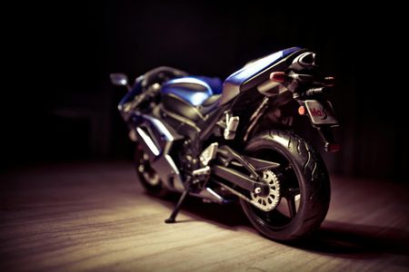 Miniature Motorcycle Elegance — 200-piece jigsaw puzzle
