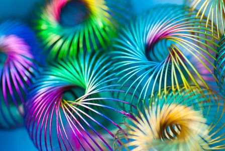 Rainbow Spirals — 500-piece jigsaw puzzle