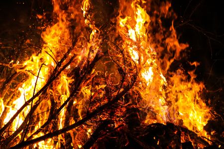 Blazing Campfire — 300-piece jigsaw puzzle