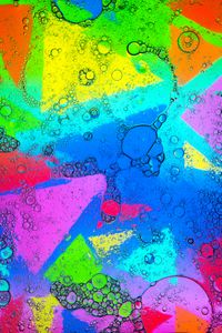 Vibrant Bubble Canvas — 500-piece jigsaw puzzle