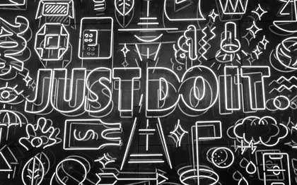 Neon Motivation — 100-piece jigsaw puzzle