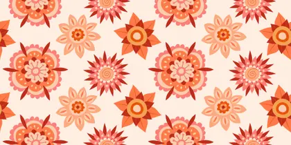 Floral Pattern Bliss — 150-piece jigsaw puzzle