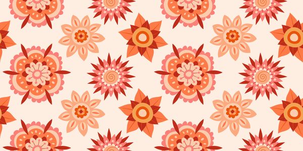 Floral Pattern Bliss — 150-piece jigsaw puzzle