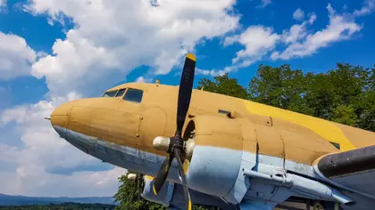 Vintage Aircraft Under Blue Skies — 300-piece jigsaw puzzle