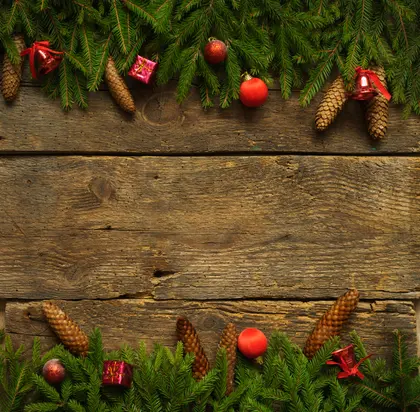 Festive Pine Decor — 200-piece jigsaw puzzle