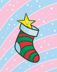 Festive Stocking Surprise — 64-piece jigsaw puzzle