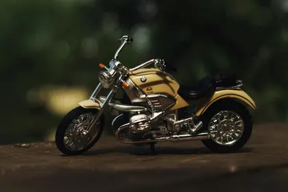 Miniature Motorcycle Charm — 150-piece jigsaw puzzle