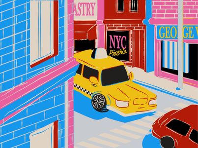 Vibrant City Life — 500-piece jigsaw puzzle