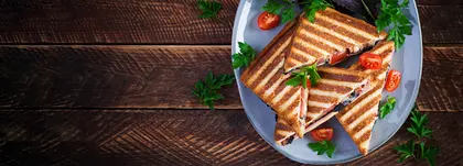 Delicious Grilled Sandwich — 100-piece jigsaw puzzle