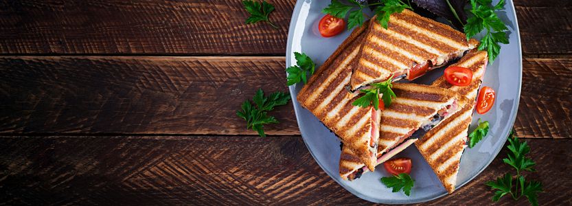 Delicious Grilled Sandwich — 100-piece jigsaw puzzle