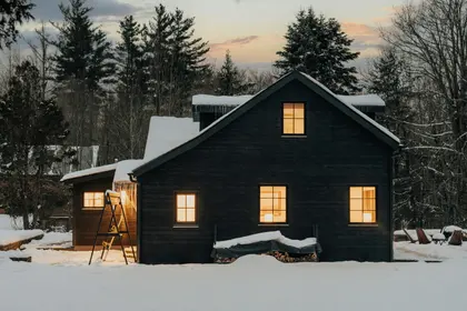 Winter Evening Glow — 200-piece jigsaw puzzle