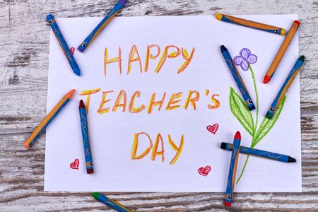 Colorful Teacher's Day — 100-piece jigsaw puzzle