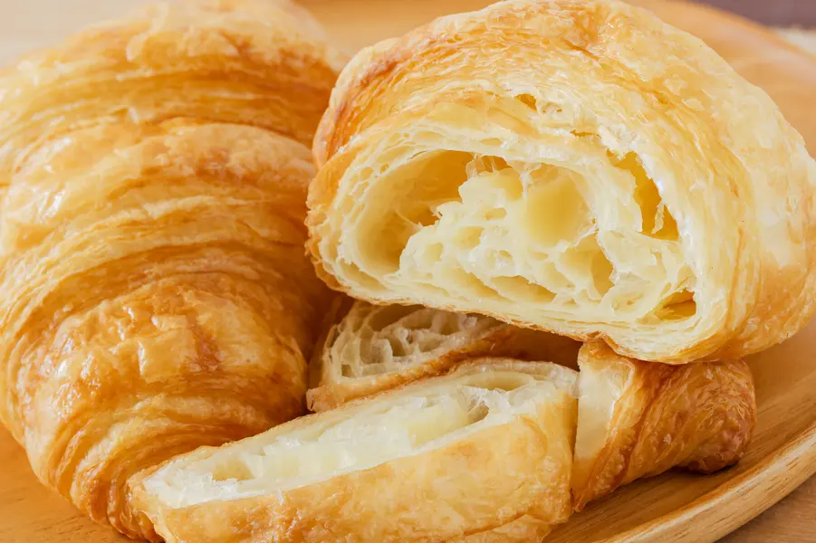 Golden Flaky Croissants — 200-piece jigsaw puzzle