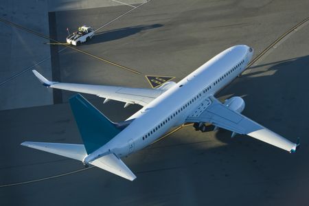 Aircraft on Tarmac — 150-piece jigsaw puzzle