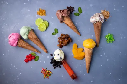 Colorful Ice Cream Cones — 400-piece jigsaw puzzle