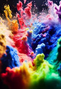 Explosion of Colors — 100-piece jigsaw puzzle
