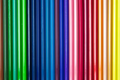 Vibrant Pencil Spectrum — 150-piece jigsaw puzzle