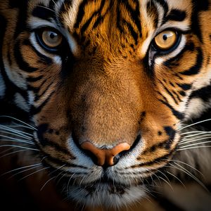 Fierce Tiger Gaze — 300-piece jigsaw puzzle
