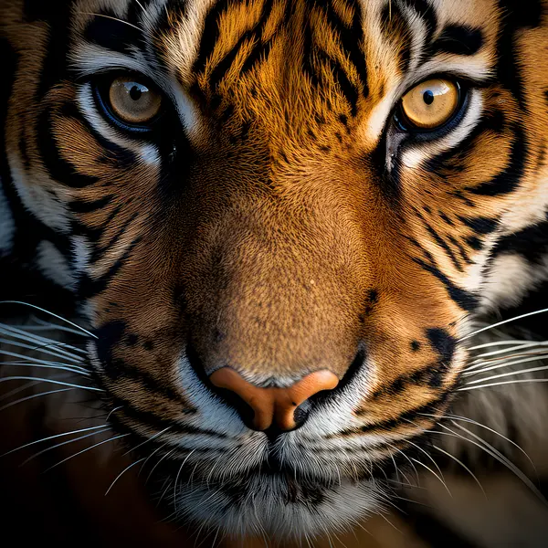 Fierce Tiger Gaze — 300-piece jigsaw puzzle