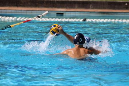 Intense Water Polo Battle — 100-piece jigsaw puzzle