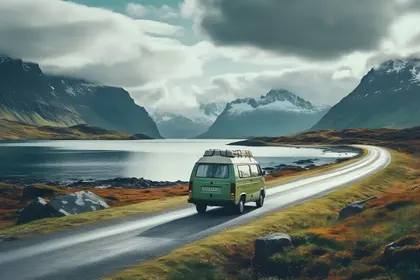 Journey Through Mountains — 400-piece jigsaw puzzle