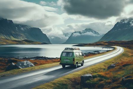 Journey Through Mountains — 400-piece jigsaw puzzle