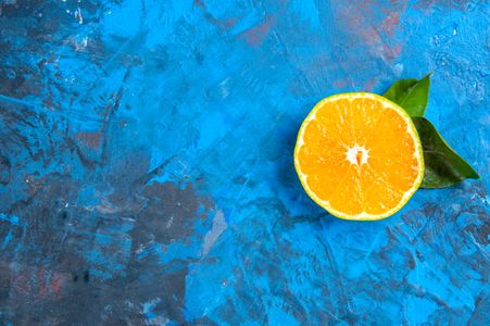 Citrus on Blue — 300-piece jigsaw puzzle