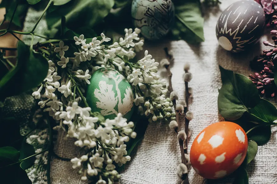 Easter Egg Elegance — 200-piece jigsaw puzzle