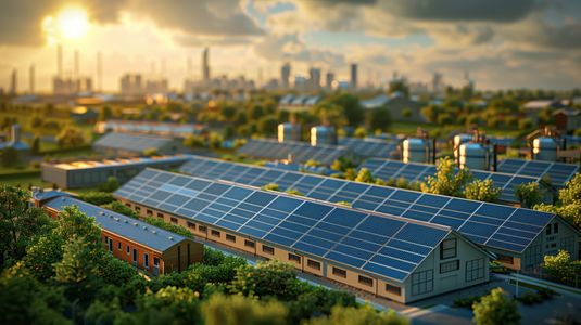 Solar Rooftop Oasis — 200-piece jigsaw puzzle