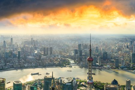 Sunrise Over Shanghai — 200-piece jigsaw puzzle