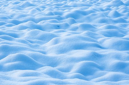 Winter Snow Waves — 100-piece jigsaw puzzle