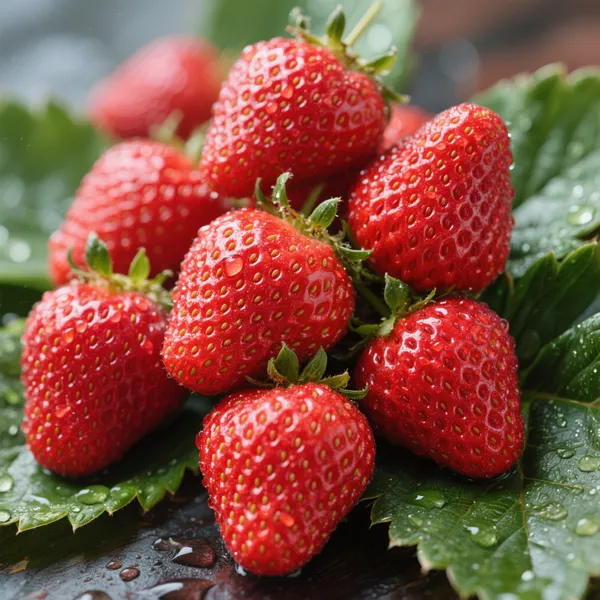 Dew-Kissed Strawberries — 300-piece jigsaw puzzle