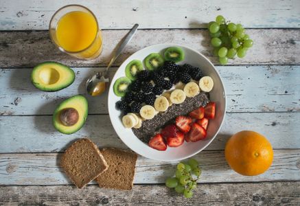 Vibrant Breakfast Spread — 200-piece jigsaw puzzle