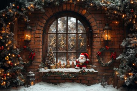Cozy Christmas Window — 64-piece jigsaw puzzle
