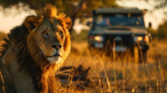 Majestic Safari Gaze — 300-piece jigsaw puzzle