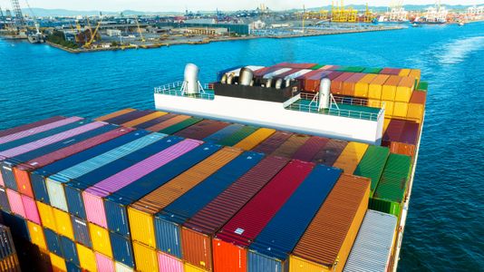 Colorful Cargo Containers — 300-piece jigsaw puzzle