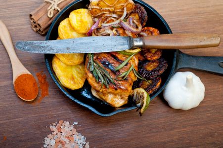 Rustic Culinary Delight — 64-piece jigsaw puzzle