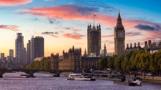 Twilight Over Big Ben — 400-piece jigsaw puzzle