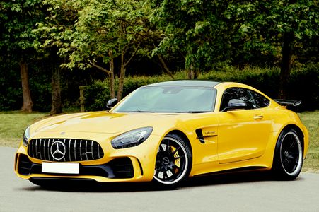 Sleek Yellow Supercar — 100-piece jigsaw puzzle