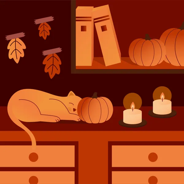 Cozy Autumn Nook — 100-piece jigsaw puzzle