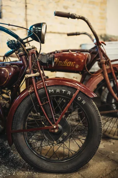 Fascino della moto d'epoca — puzzle da 400 pezzi