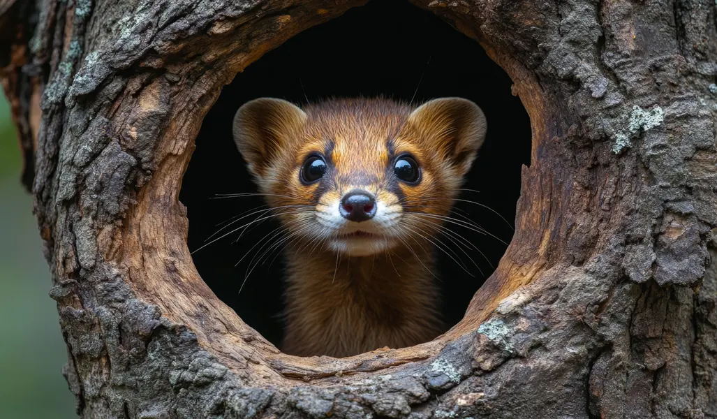 Curious Forest Dweller — 400-piece jigsaw puzzle
