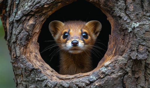 Curious Forest Dweller — 400-piece jigsaw puzzle
